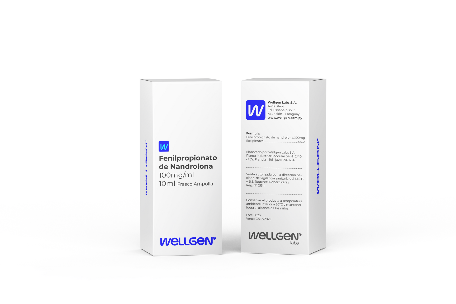 Fenilpropionato de Nandrolona 100mg/ml